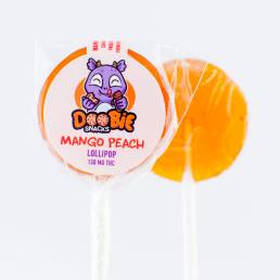 Mango Peach Lollipops 150MG THC by Doobie Snacks