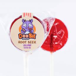 Rootbeer Lollipops 150MG THC by Doobie Snacks