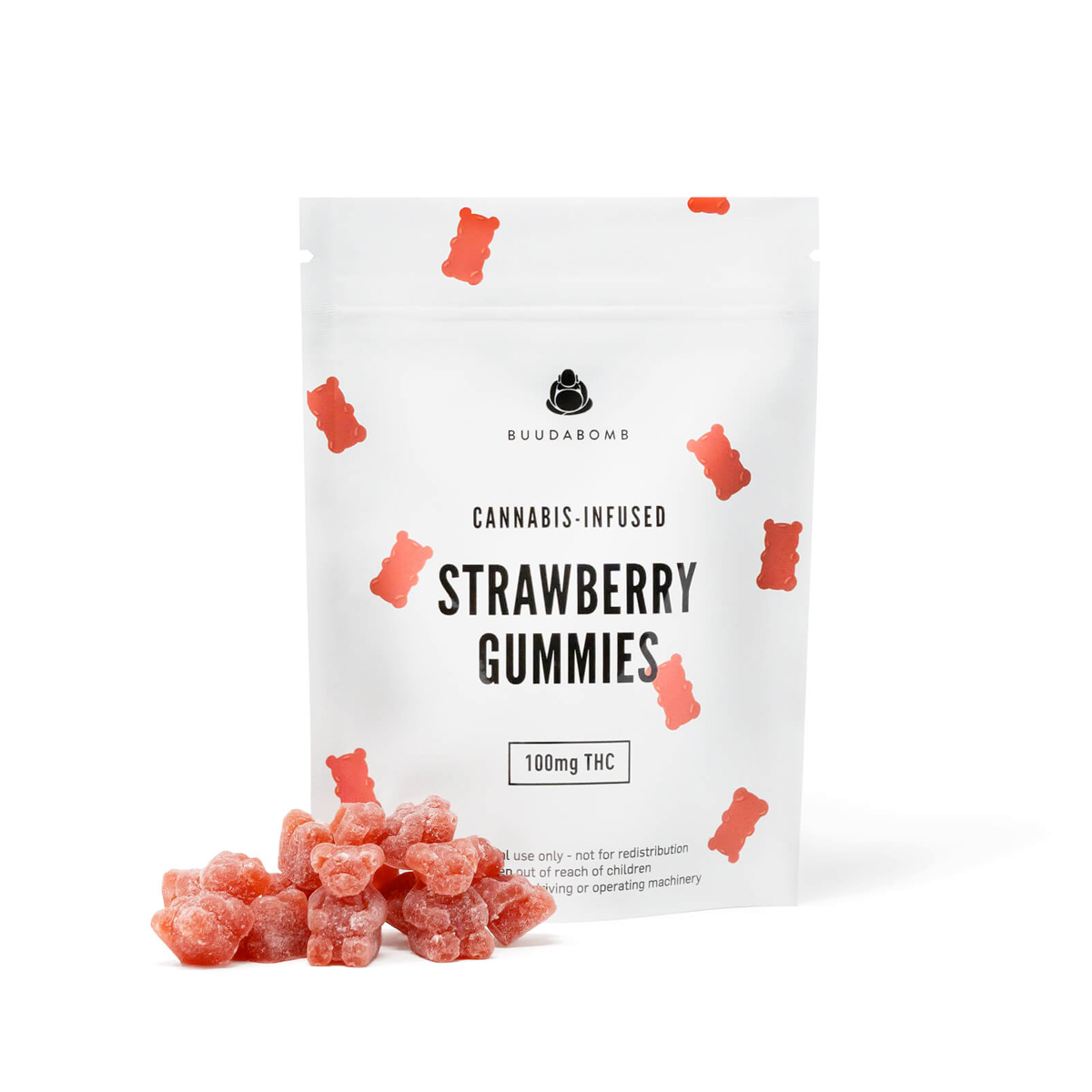 Buy Buudabomb - Strawberry Gummies