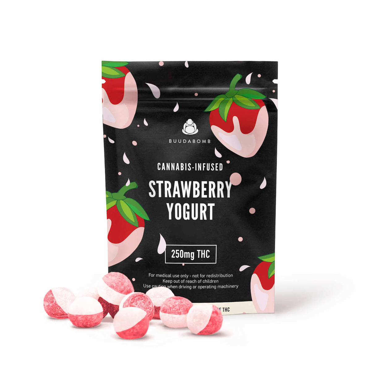 Buy Buudabomb - Strawberry Yogurt Explosion