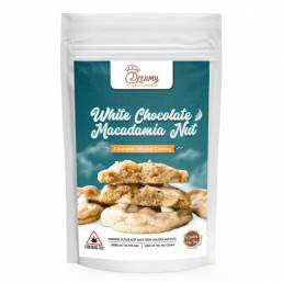 Buy Dreamy Delite White Chocolate Macadamia Nut Canna Cookies | Buy Edibles Online | DNMN