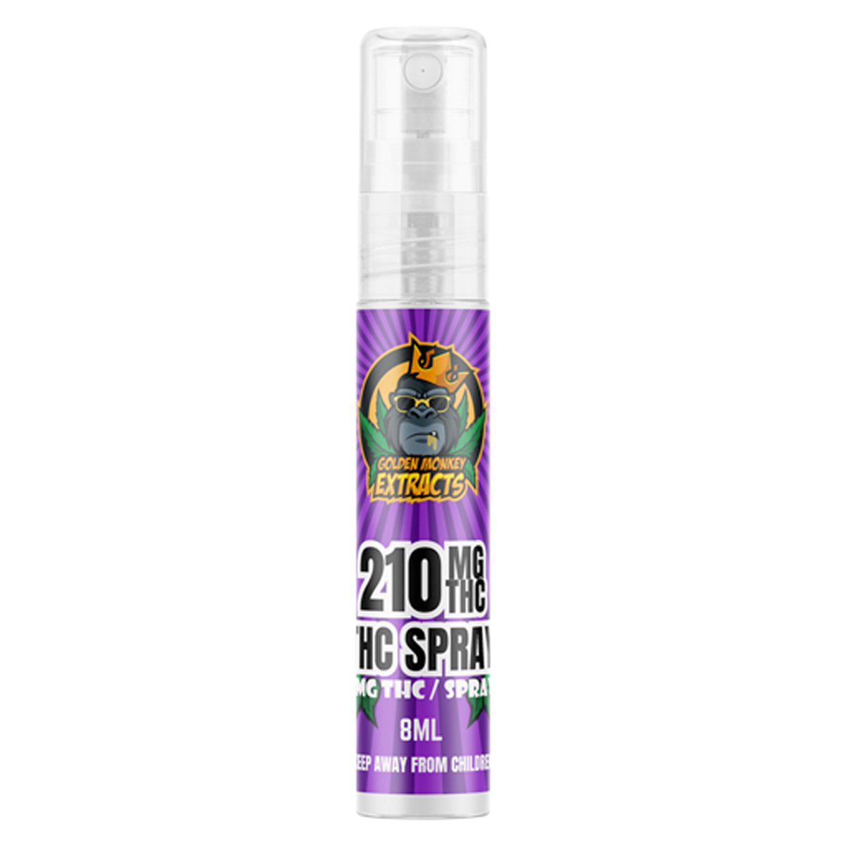 Buy Golden Monkey Extracts - Sublingual THC Spray 210mg