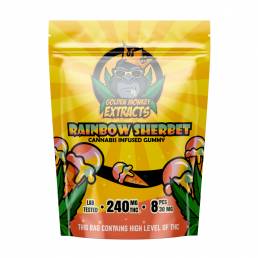 Buy Golden Monkey Rainbow Sherbet - 240mg THC