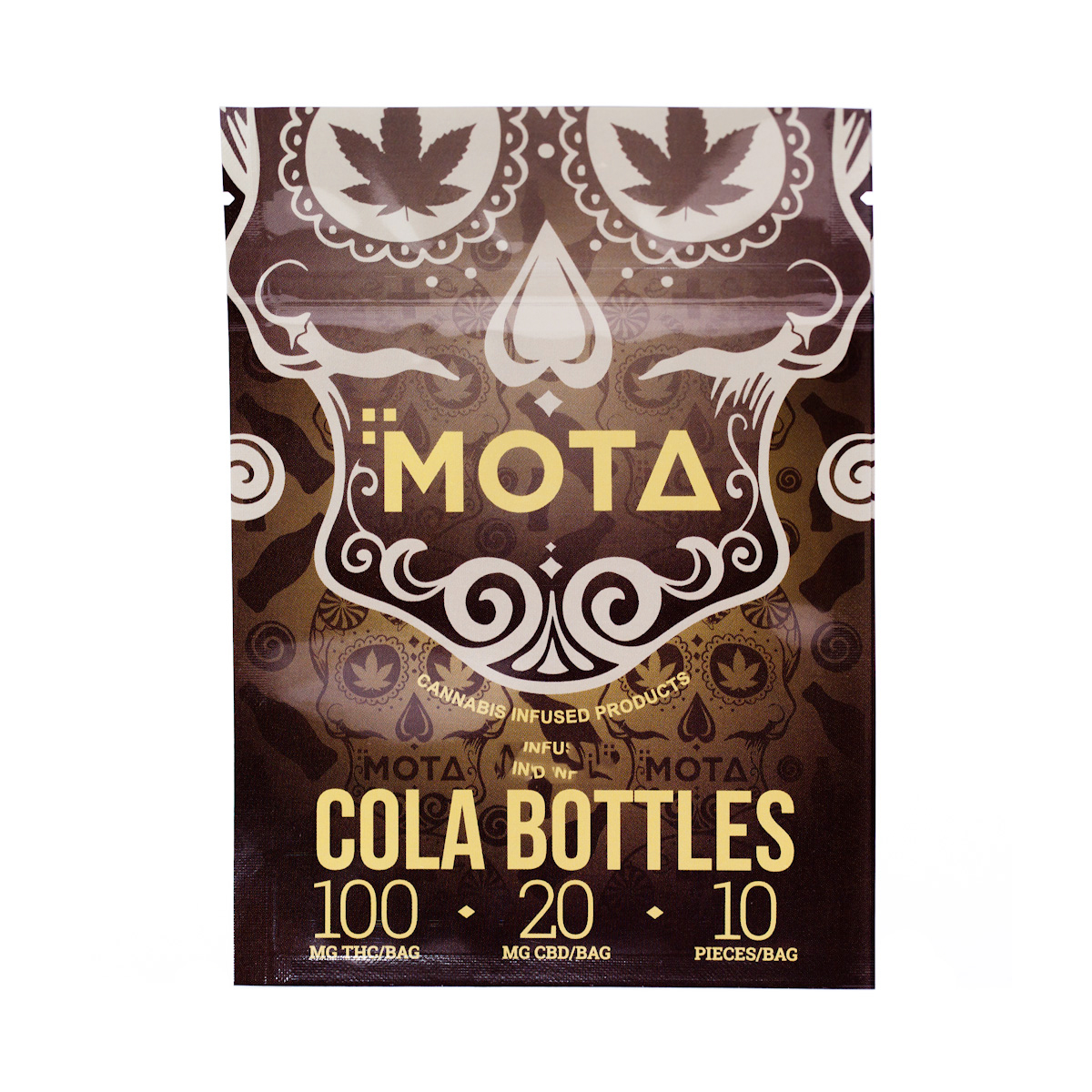 Buy MOTA - Medicated Gummies - Cola Bottles - Indica