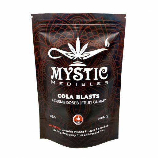 Buy Mystic Medibles - Cola Blast 180mg ONline