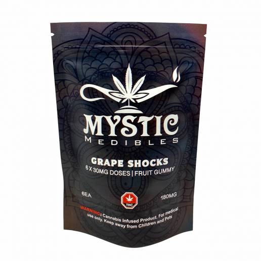 Buy Mystic Medibles - Grape Shock 180mg Online