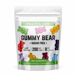 Buy Pacific CBD Sugar Free Gummy Bears 200mg
