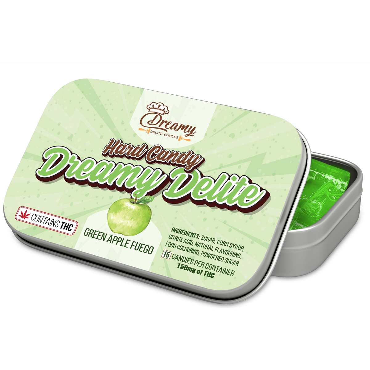 Dreamy Delite - Stoney Munchies Green Apple | Buy Edibles Online | Dispensary Near Me
