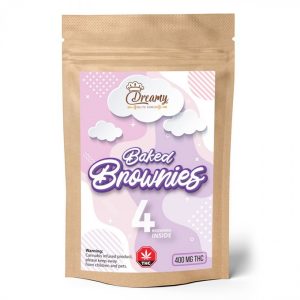 Dreamy Delite Baked Brownies – 400mg