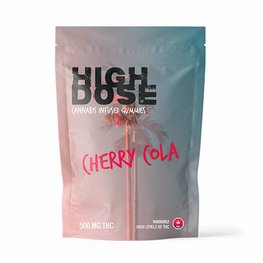 buy High Dose - Cherry Cola THC Gummies 500mg