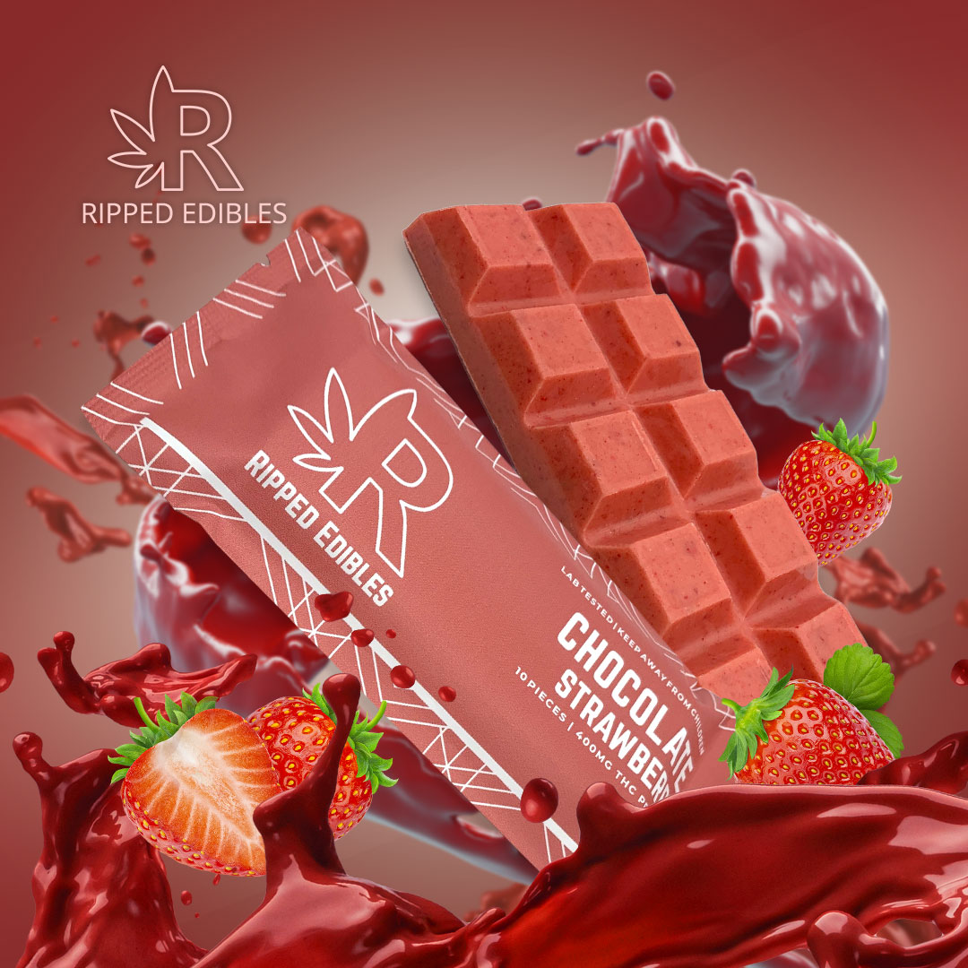 Ripped Edibles Chocolate Strawberry