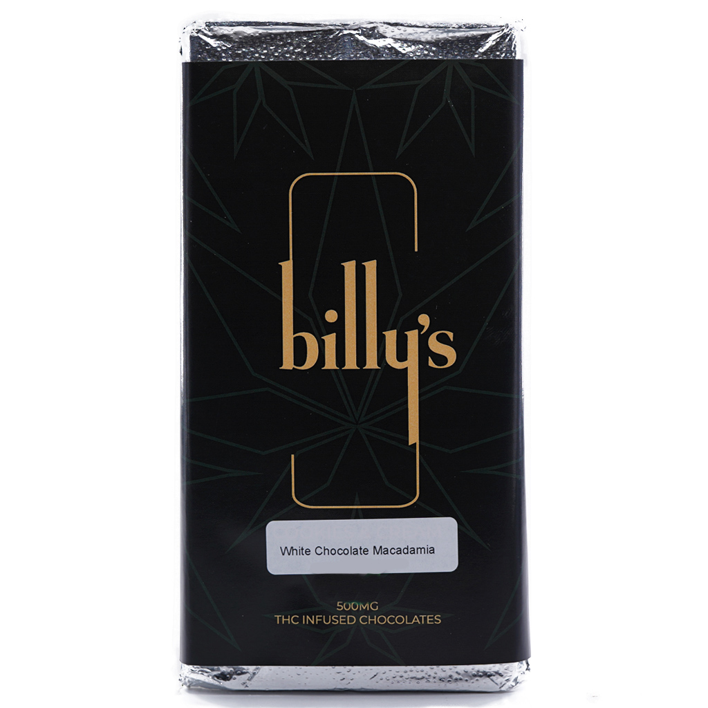 Billy's White Chocolate Macadamia - 500mg | Buy Edibles Online | Dispensary Near Me
