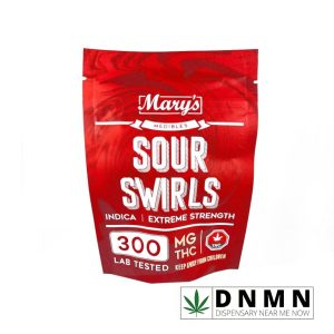 Marys Medibles Indica Sour Swirls 300mg 1