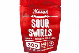 Marys Medibles Indica Sour Swirls 300mg 1 uai