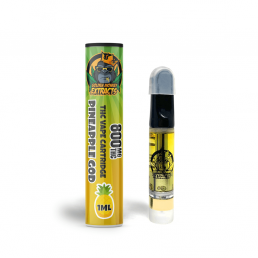 Golden Monkey Extracts - Premium THC Cartridge Pineapple God 800mg | Buy Vape Online | Dispensary Near Me