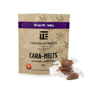 Twisted Extracts Indica Cara Melts 80mg THC