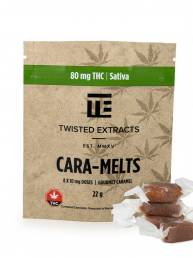Twisted Extracts Sativa Cara-Melts - 80mg THC | Buy Edibles Online | Dispensary Near Me