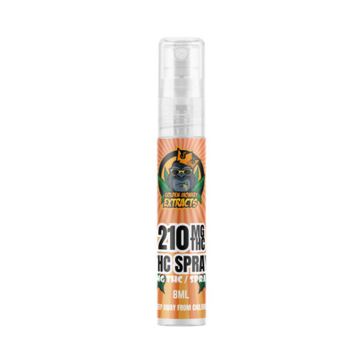Golden Monkey Extracts - Sublingual THC Spray Citrus Blast 210mg | Buy Distillate Online | Dispensary Near Me