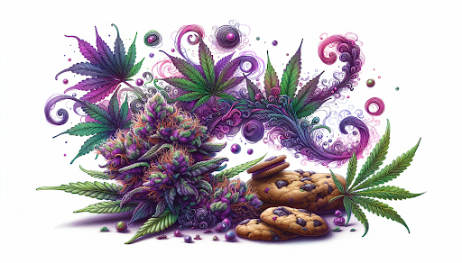 Visual Appeal and Aroma of Purple Cookies