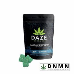 Daze Edibles - CBD Blue Raspberry Gummies | Buy Edibles Online | Dispensary Near Me