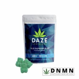 Daze Edibles - THC Blue Raspberry Blast Gummies| Buy Edibles Online | Dispensary Near Me