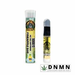 Golden Monkey Extracts - ICED Pineapple God Cartridge | Buy Vapes Online | Dispensary Near Me