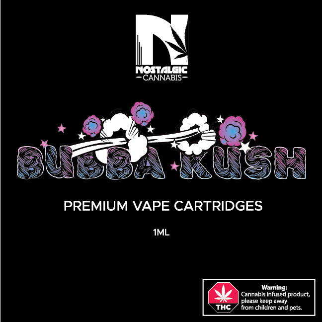 Nostalgic Cannabis - Bubba Kush Vape Cartridge |Buy Vape Online | Dispensary Near Me