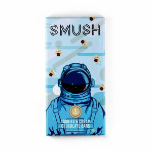 Smush – Cookies and Cream Chocolate Bars – 3g