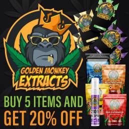 Golden Monkey Extracts Mix & Match | Buy Golden Monkey Extracts Online | Dispensary Near Me