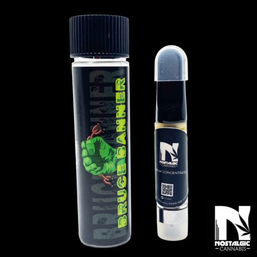 Nostalgic Cannabis - Bruce Banner Vape Cartridge