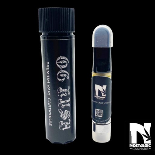 Nostalgic Cannabis - OG Kush Vape Cartridge | Buy THC Vape | Dispensary Near Me