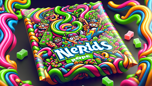 Visual Appeal and Packaging Design of Sour Rope Nerds