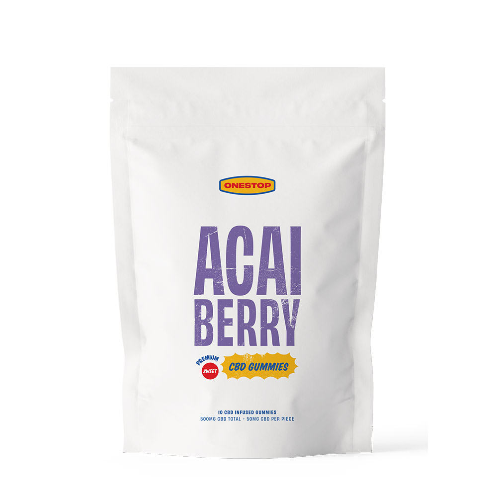 One Stop – Acai Berry CBD Gummies | Buy Edibles Online | Dispensary Near Me