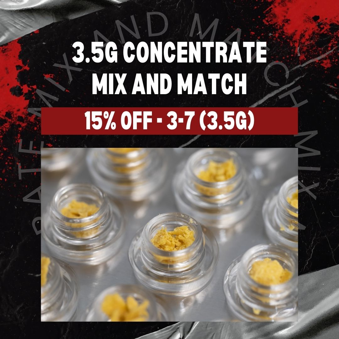 Concentrates Mix and Match | Dispensary Near Me