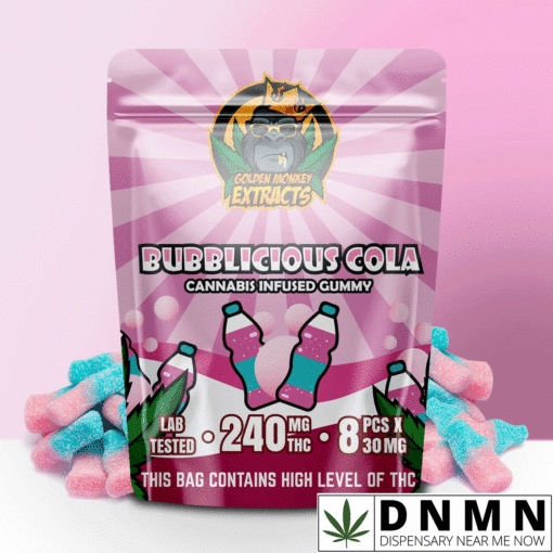 Bubblicious Cola Golden Monkey | Buy Edibles Online | Dispensary Near Me