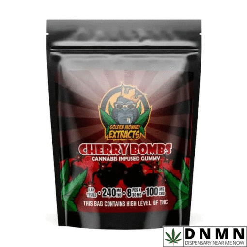 Cherry Bombs Golden Monkey | Buy Edibles Online | Dispensary Near Me