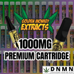 Golden Monkey Extracts Premium Vape Cartridge | Buy Vapes Online | Dispensary Near Me