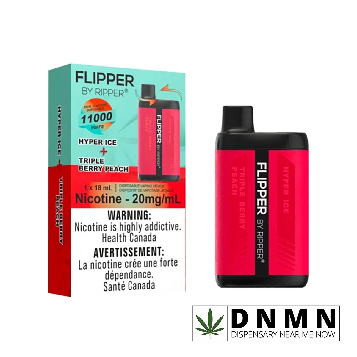 Hyper Ice + Triple Berry Peach - 20ML NIC