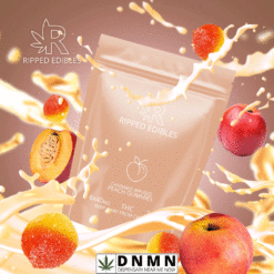 Peach Gummies Ripped Edibles | Buy Edibles Online | Dispensary Near Me