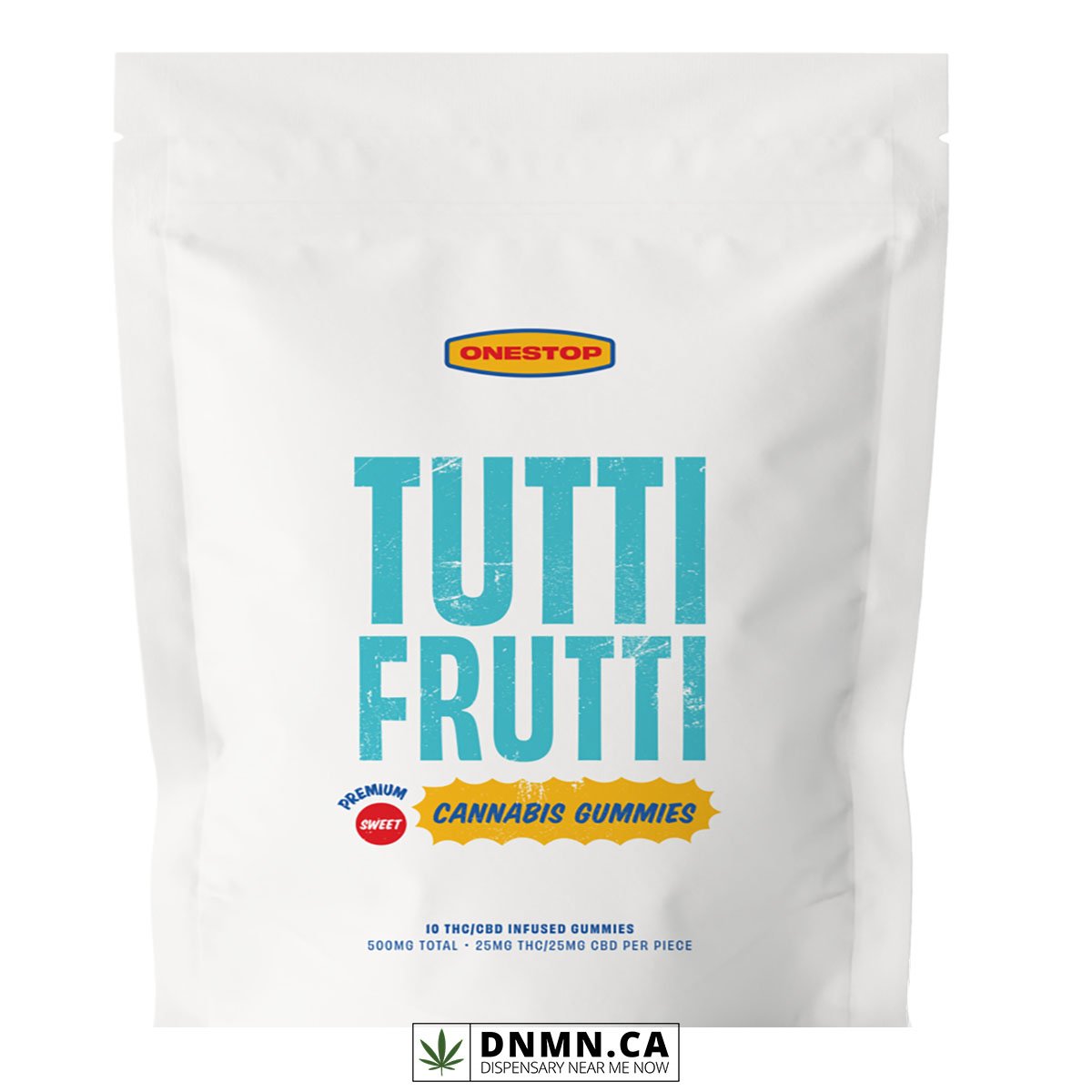 Tutti Frutti Gummies - 500MG THC