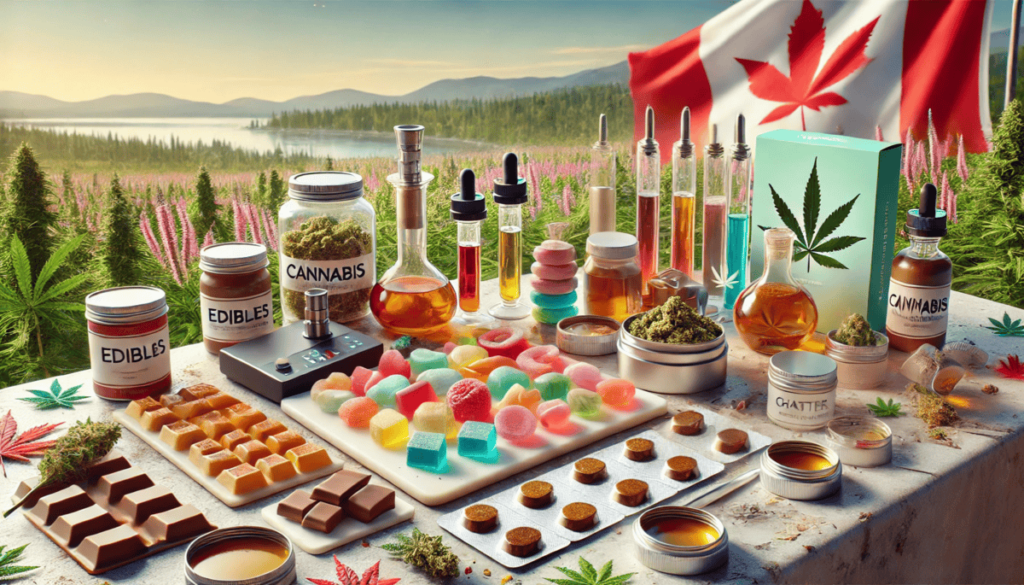 Cannabis Edibles and Concentrates What's Trending in Canada for 2024