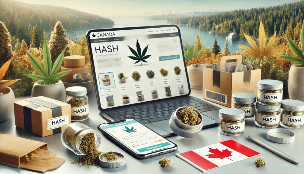 How to Order Hash Online in Canada