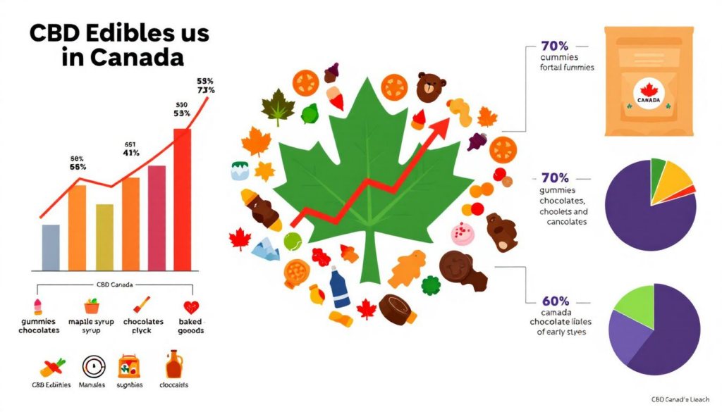 The Rise of CBD Edibles in Canada: What You Need to Know