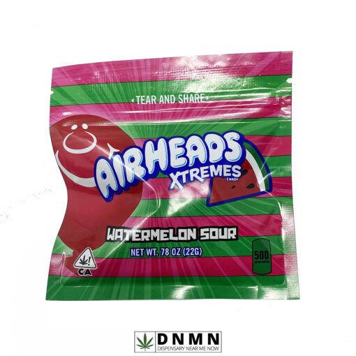 Airheads Watermelon Sour - 500MG THC - Buy Weed Online - Dispensary Near Me Now