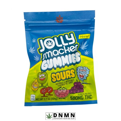 Jolly Smacker Gummies - 500MG THC - Buy Weed Online - Dispensary Near Me Now