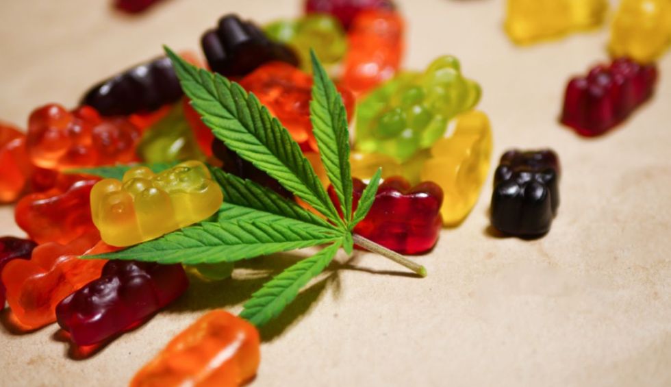 Flavorings, water, sugar, oil, and gelatin are some of the ingredients used to make gummies.