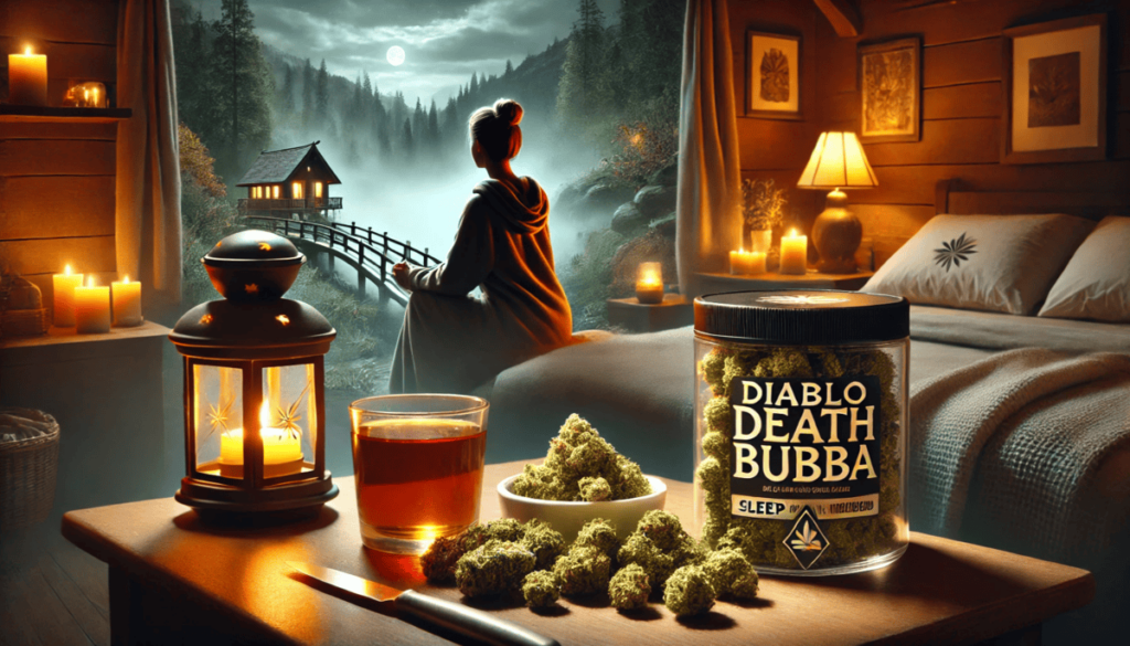 Diablo Death Bubba Best Indica Strain for Sleep and Relaxation