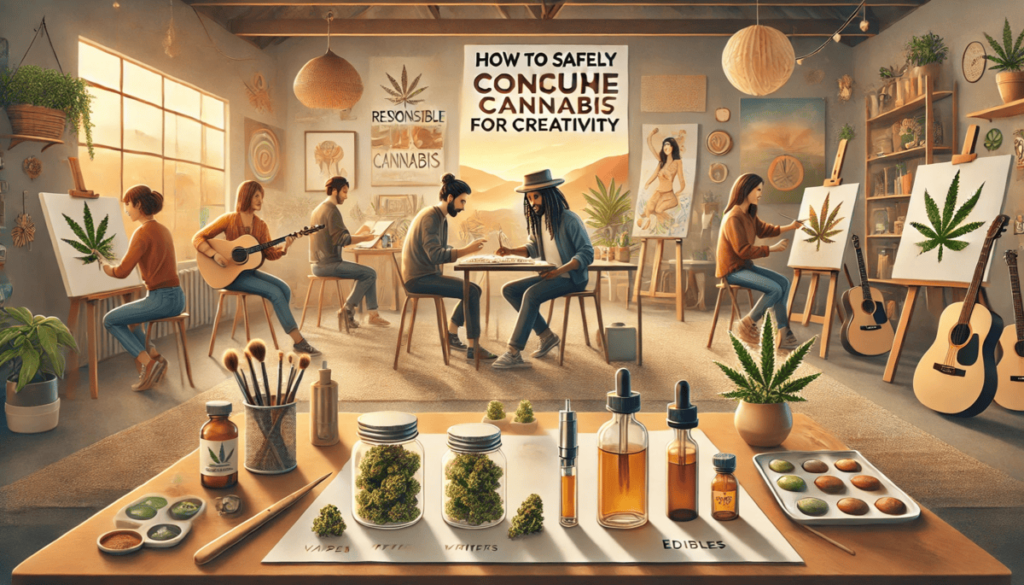 How to Safely Consume Cannabis for Creativity